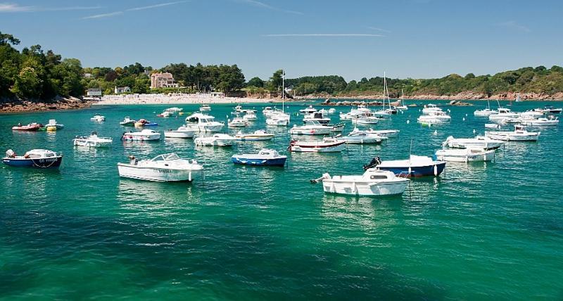 Maison Bord De Mer Avec Jacuzzi Névez Exteriér fotografie